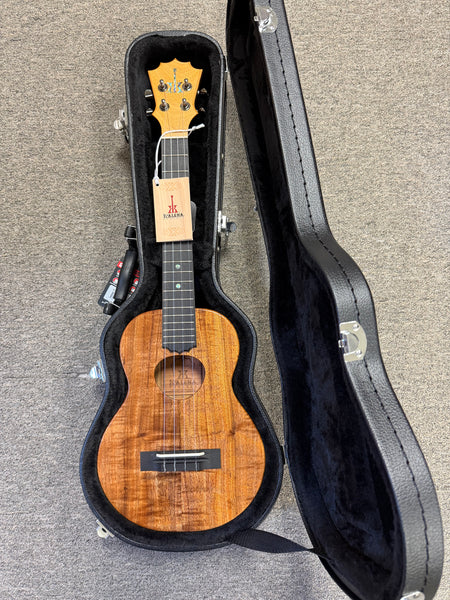 KoAloha KTMS-10 Slimline Solid Koa Tenor Ukulele w/Case #1 - Satin Finish