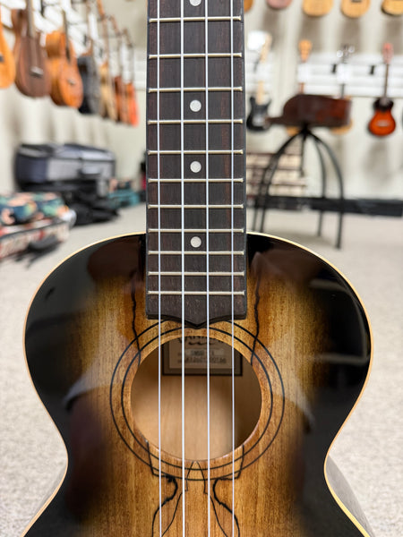Lanikai SMBB-TX Spalted Maple Tenor Ukulele w/Case - Limited Edition