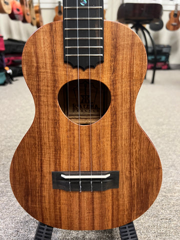 KoAloha KCM-10 Solid Koa Pikake Concert Ukulele w/Case #1 - Made in Hawaii