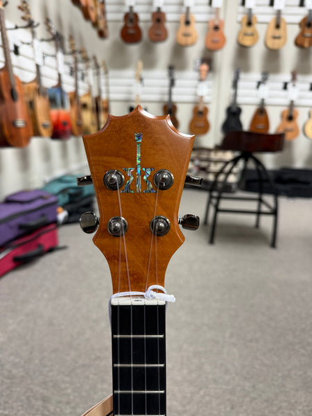 KoAloha KTM-10 Solid Koa Pikake Tenor Ukulele w/Case #3 - Made In Hawaii - Satin Finish
