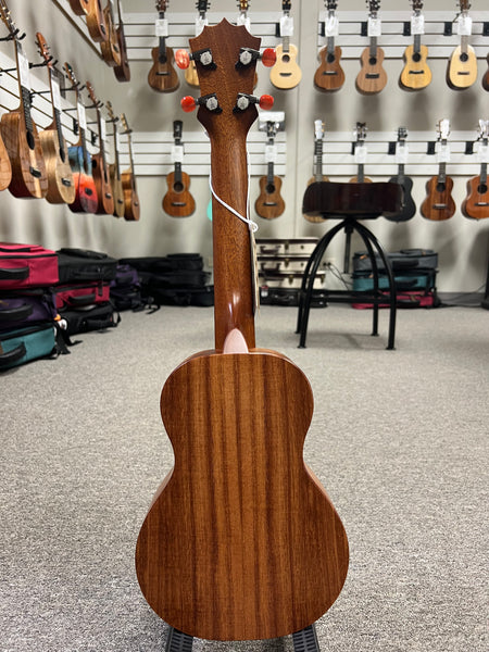 KoAloha KCM-10 Solid Koa Pikake Concert Ukulele w/Case - Made in Hawaii