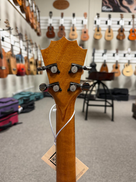 KoAloha KTM-10 Solid Koa Pikake Tenor Ukulele w/Case #3 - Made In Hawaii - Satin Finish