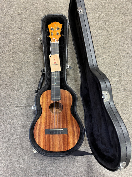 KoAloha KTM-10 Solid Koa Pikake Tenor Ukulele w/Case #3 - Made In Hawaii - Satin Finish