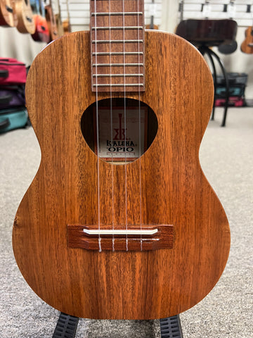 KoAloha KTO-10 Solid Acacia Opio Tenor Ukulele w/Case