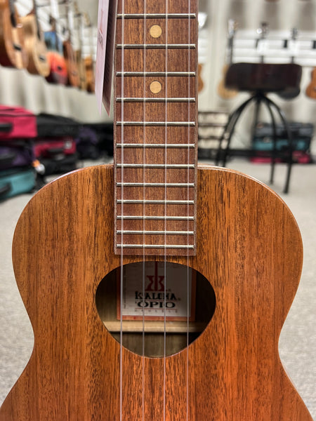 KoAloha KTO-10 Solid Acacia Opio Tenor Ukulele w/Case