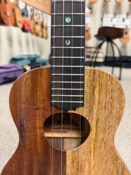 KoAloha KTNP-10 Solid Koa/Mango Naupaka Tenor Ukulele w/Case #2