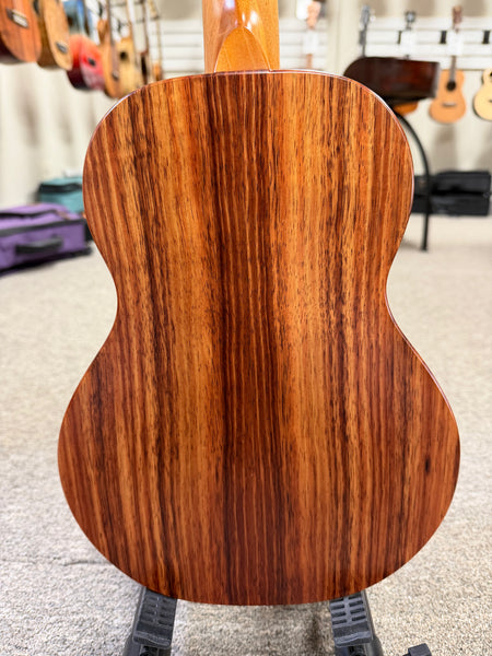 KoAloha KTM-10 Solid Koa Pikake Tenor Ukulele w/Case #4 - Made In Hawaii - Satin Finish