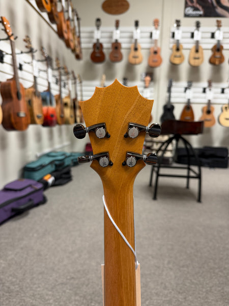 KoAloha KTM-10 Solid Koa Pikake Tenor Ukulele w/Case #4 - Made In Hawaii - Satin Finish