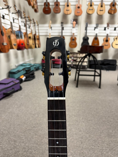 Flight Voyager Tenor Electric Ukulele w/Case - Royal Series - Solid Spruce/Solid Acacia