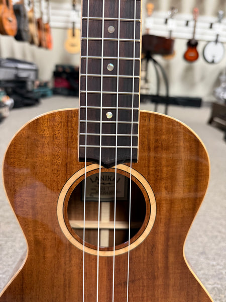 LANIKAI ACS-T Solid Acacia Tenor Ukulele w/Case