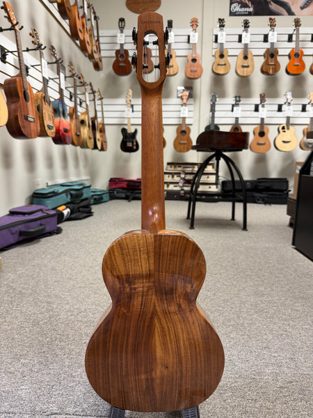 Flight Voyager Tenor Electric Ukulele w/Case - Royal Series - Solid Spruce/Solid Acacia