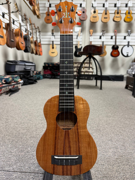 KoAloha KCM-00 Solid Koa Concert Ukulele w/Case - Pre Loved