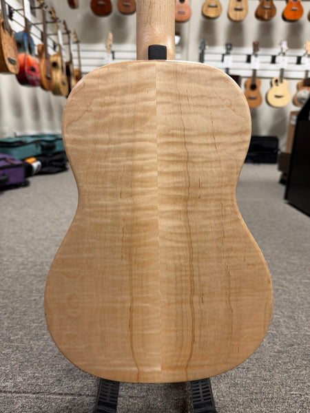 KALA KA-WF-AFM-B Solid Maple Baritone Ukulele w/Case - Waterfall Series