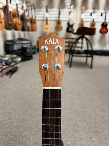 KALA KA-VMET-SHRINE Solid Mahogany Soprano Ukulele w/Case - Pre Loved