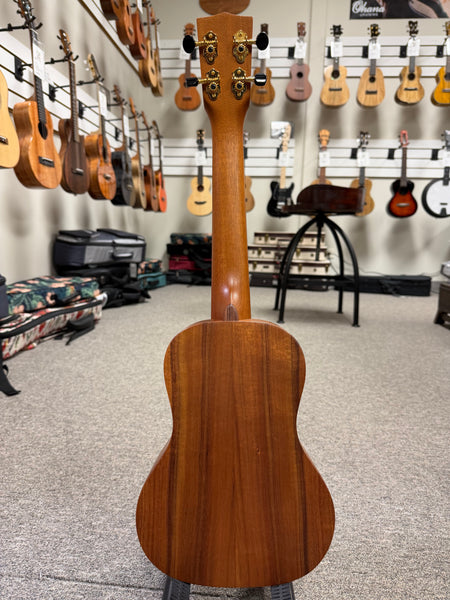 KALA USA KOA-C Elite Solid Koa Concert Ukulele w/Case - Pre Loved