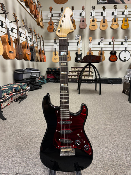 Fanner Exosphere Solid Body Electric Ukulele - Pre-Loved - Strat Style Steel Strings