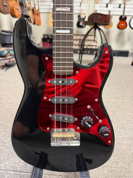 Fanner Exosphere Solid Body Electric Ukulele - Pre-Loved - Strat Style Steel Strings