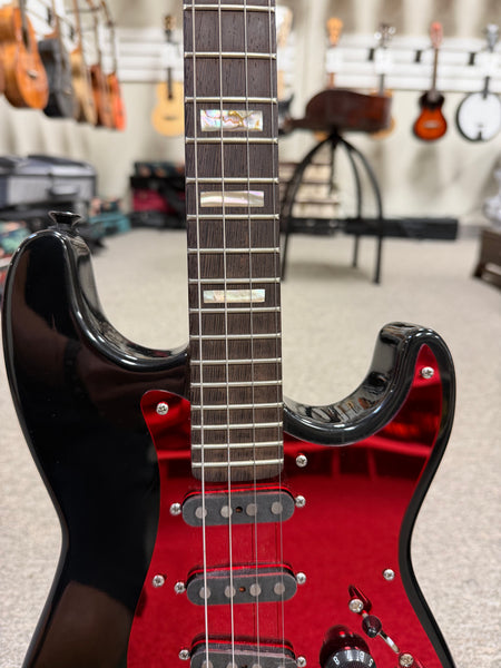 Fanner Exosphere Solid Body Electric Ukulele - Pre-Loved - Strat Style Steel Strings