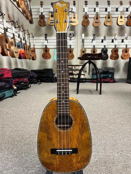 OHANA PKT-220G Solid Mango Pineapple Tenor Ukulele #3