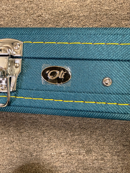 Oli L2-TMG-BK Black Solid Mango Tenor Ukulele w/Case