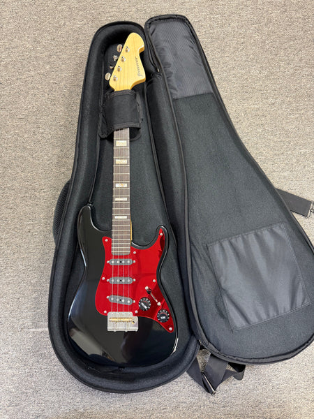 Fanner Exosphere Solid Body Electric Ukulele - Pre-Loved - Strat Style Steel Strings