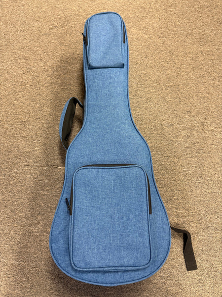 Oli L1-BA-S Solid Acacia Satin Baritone Ukulele w/Case