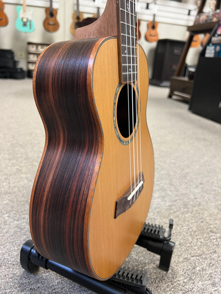 OHANA TK-50ME Solid Cedar/Ebony Tenor Ukulele