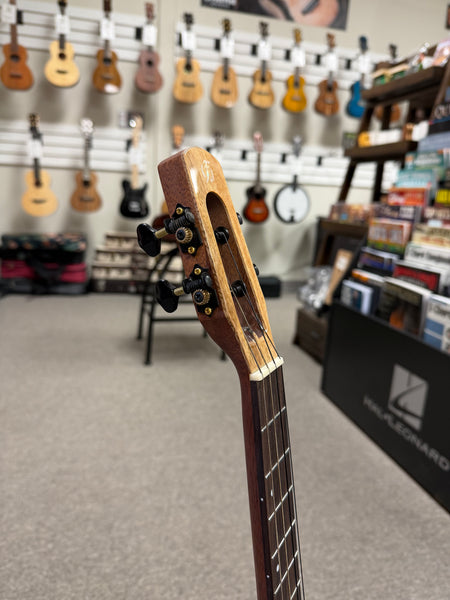 Flight Fireball Solid Mango Electric Baritone Ukulele w/Case #2 - Royal Series
