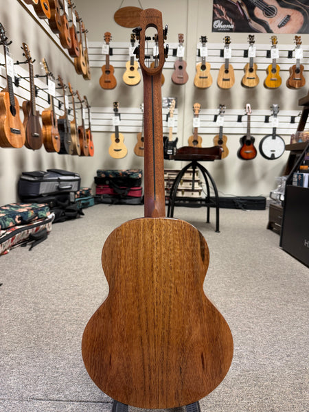Flight Fireball Solid Mango Electric Baritone Ukulele w/Case #2 - Royal Series