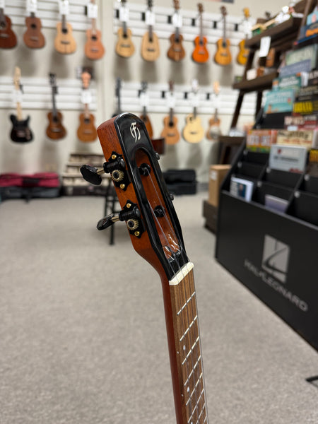 Flight Mustang Solid Acacia Tenor Electric Ukulele w/Case - Royal Series