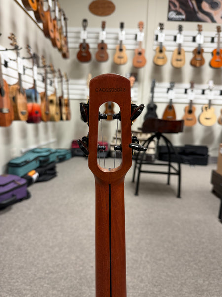 Flight Mustang Solid Acacia Tenor Electric Ukulele w/Case - Royal Series