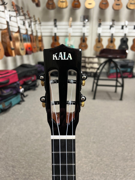 KALA KA-CT-SMH-TG Solid Mahogany Tenor Ukulele W/Case - Contour Series