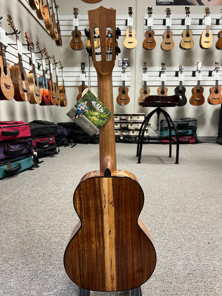 KALA KA-CT-SA-TG Solid Acacia Tenor Ukulele W/Case - Contour Series