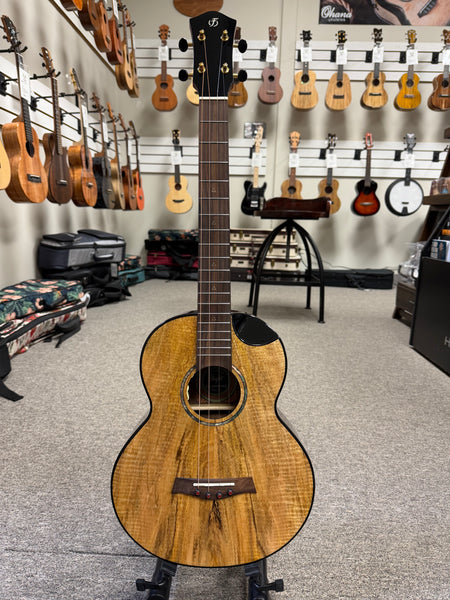 Flight Maia Solid Mango/Rosewood Steel String Electric Baritone Ukulele w/Case - #1