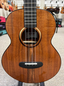 KALA KA-CT-SA-BG Solid Acacia Baritone Ukulele w/Case - Contour Series