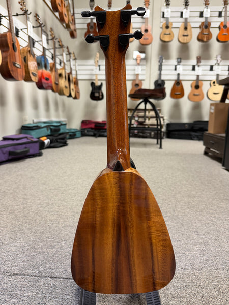 Romero Creations Solid Koa XS Mini Soprano Ukulele w/Case - Ultimate Travel Uke RC-XS-K