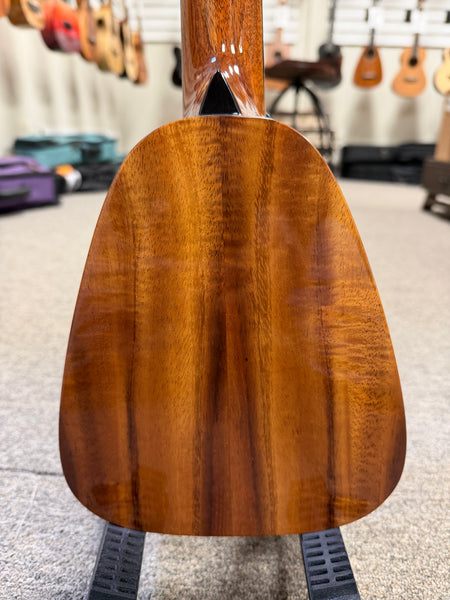 Romero Creations Solid Koa XS Mini Soprano Ukulele w/Case - Ultimate Travel Uke RC-XS-K