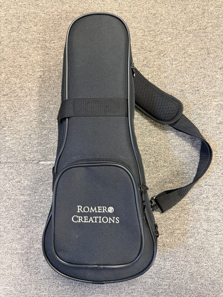 Romero Creations Solid Koa XS Mini Soprano Ukulele w/Case - Ultimate Travel Uke RC-XS-K