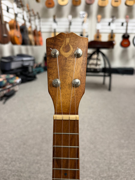 G-String Solid Koa Soprano Ukulele w/Case - Pre Loved - Made in Hawaii !!
