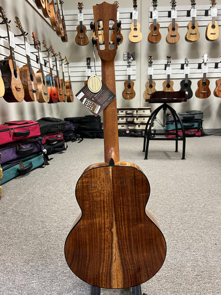 KALA KA-CT-SA-BG Solid Acacia Baritone Ukulele w/Case - Contour Series