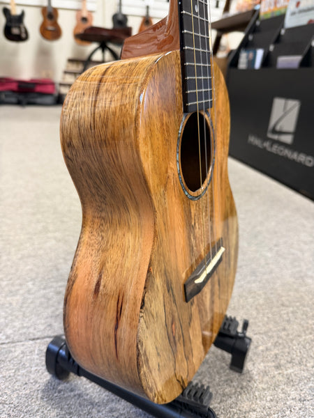 Romero Creations Solid Spalted Mango Grand Tenor Ukulele w/Case - RC-GT-MG