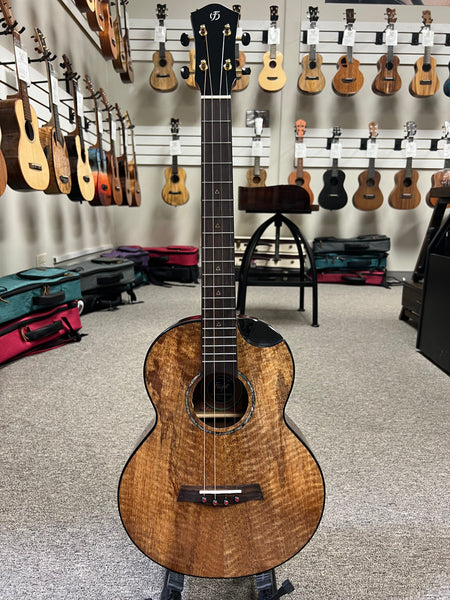 Flight Maia Solid Mango/Rosewood Steel String Electric Baritone Ukulele w/Case - #2