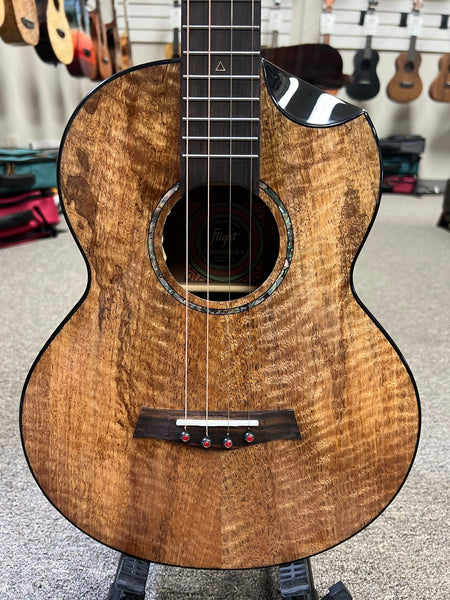 Flight Maia Solid Mango/Rosewood Steel String Electric Baritone Ukulele w/Case - #2