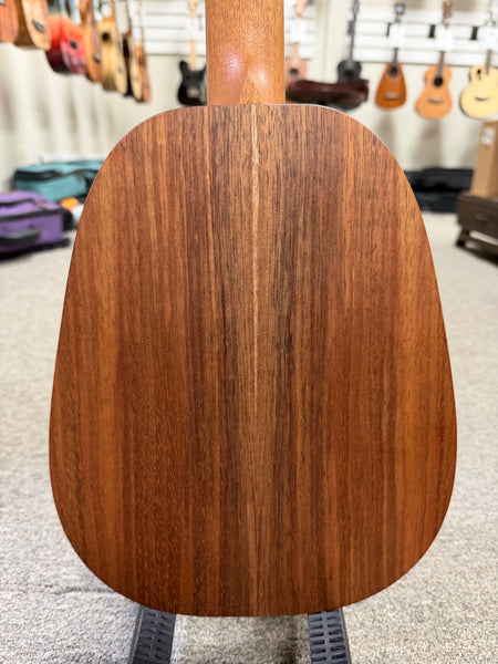 Kanile'a P1-T Natural Solid Koa Pineapple Tenor Ukulele w/Case - Made in Hawaii