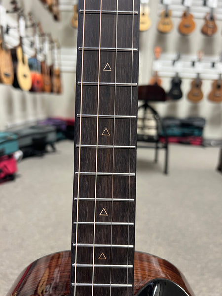 Flight Maia Solid Mango/Rosewood Steel String Electric Baritone Ukulele w/Case - #2