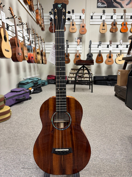 Kanile'a KPA-B Solid Koa Baritone Ukulele w/Case - Made in Hawaii