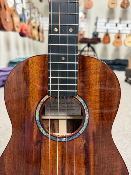 Kanile'a KPA-B Solid Koa Baritone Ukulele w/Case - Made in Hawaii