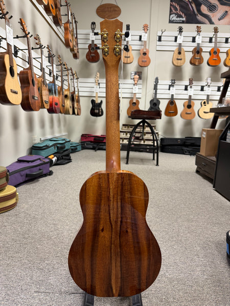 Kanile'a KPA-B Solid Koa Baritone Ukulele w/Case - Made in Hawaii