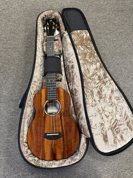 Kanile'a KPA-B Solid Koa Baritone Ukulele w/Case - Made in Hawaii