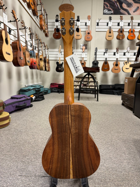 Kanile'a D1-T Natural Solid Koa Tenor Ukulele w/Case - D Series - Made in Hawaii